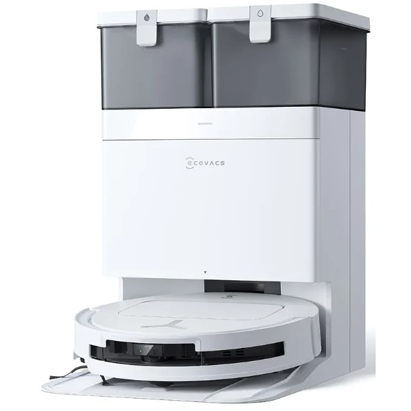Фото - Робот-пилосос миючий Ecovacs DEEBOT T50S PRO OMNI WHITE